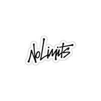 Signed "No Limits" Die-Cut Sticker