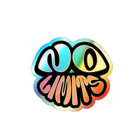 Rainbow Holographic "No Limits" Sticker