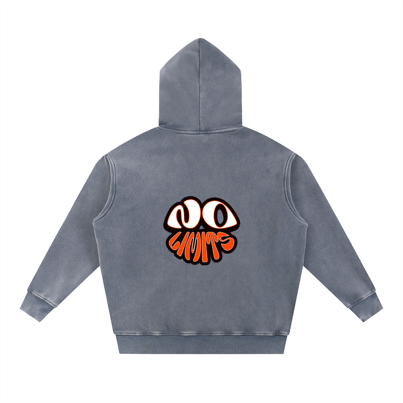 Ghost-Denim Hoodie • 355 GSM (10.5 oz)
