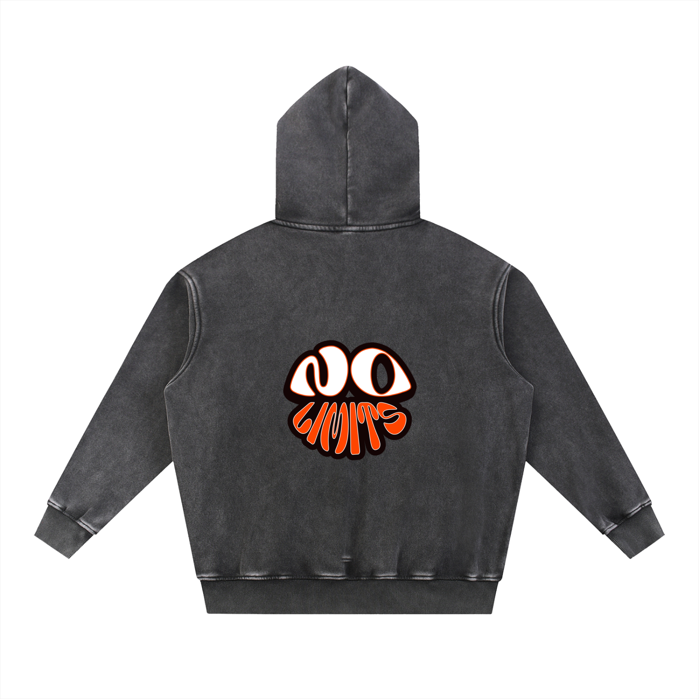 Ghost-Denim Hoodie • 355 GSM (10.5 oz)