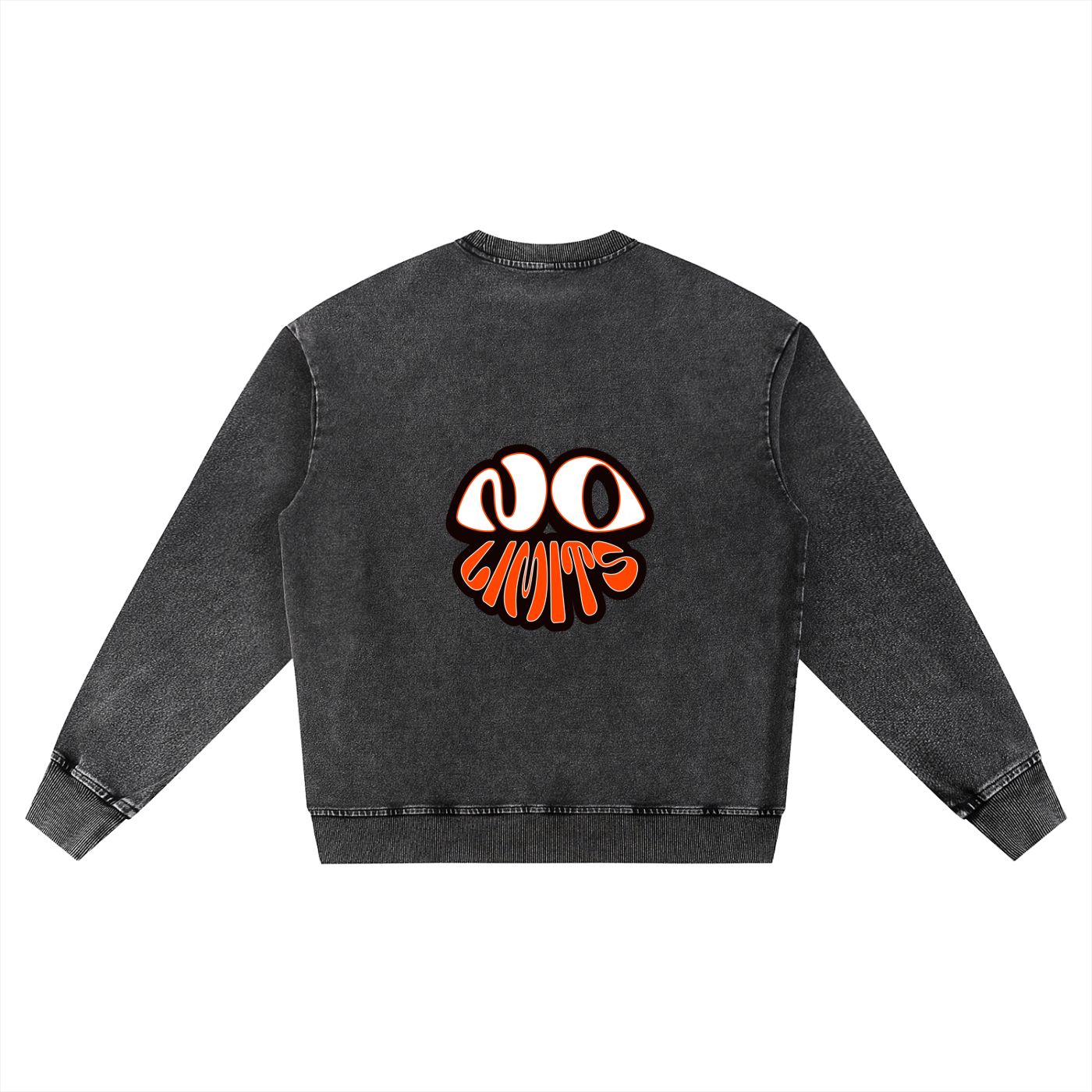 Ghost-Denim Sweatshirt • 380 GSM (11.2 oz)