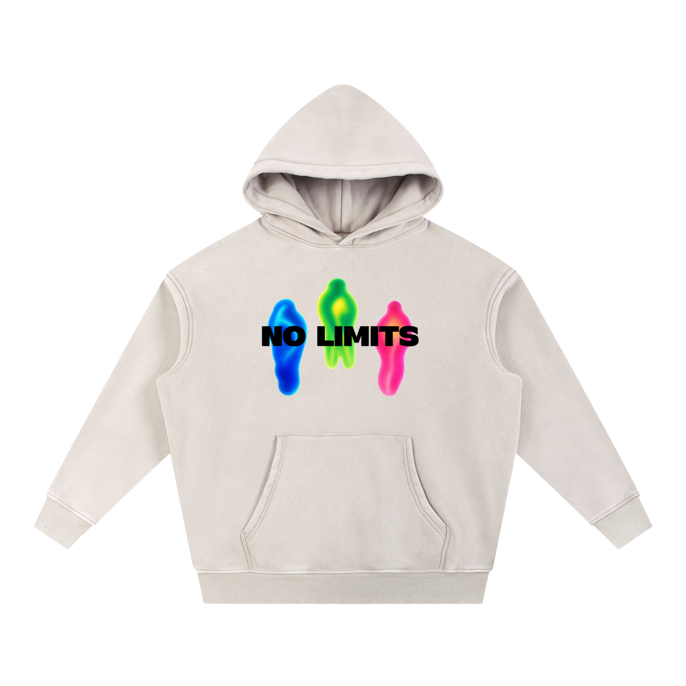 Ghost-Denim Hoodie • 355 GSM (10.5 oz)