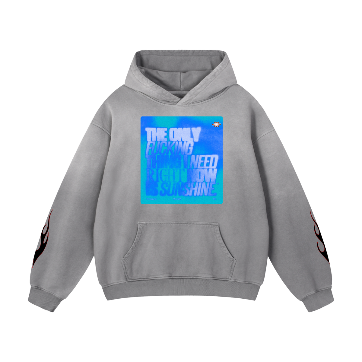 Sunfade Hoodie • Waves of the Ocean
