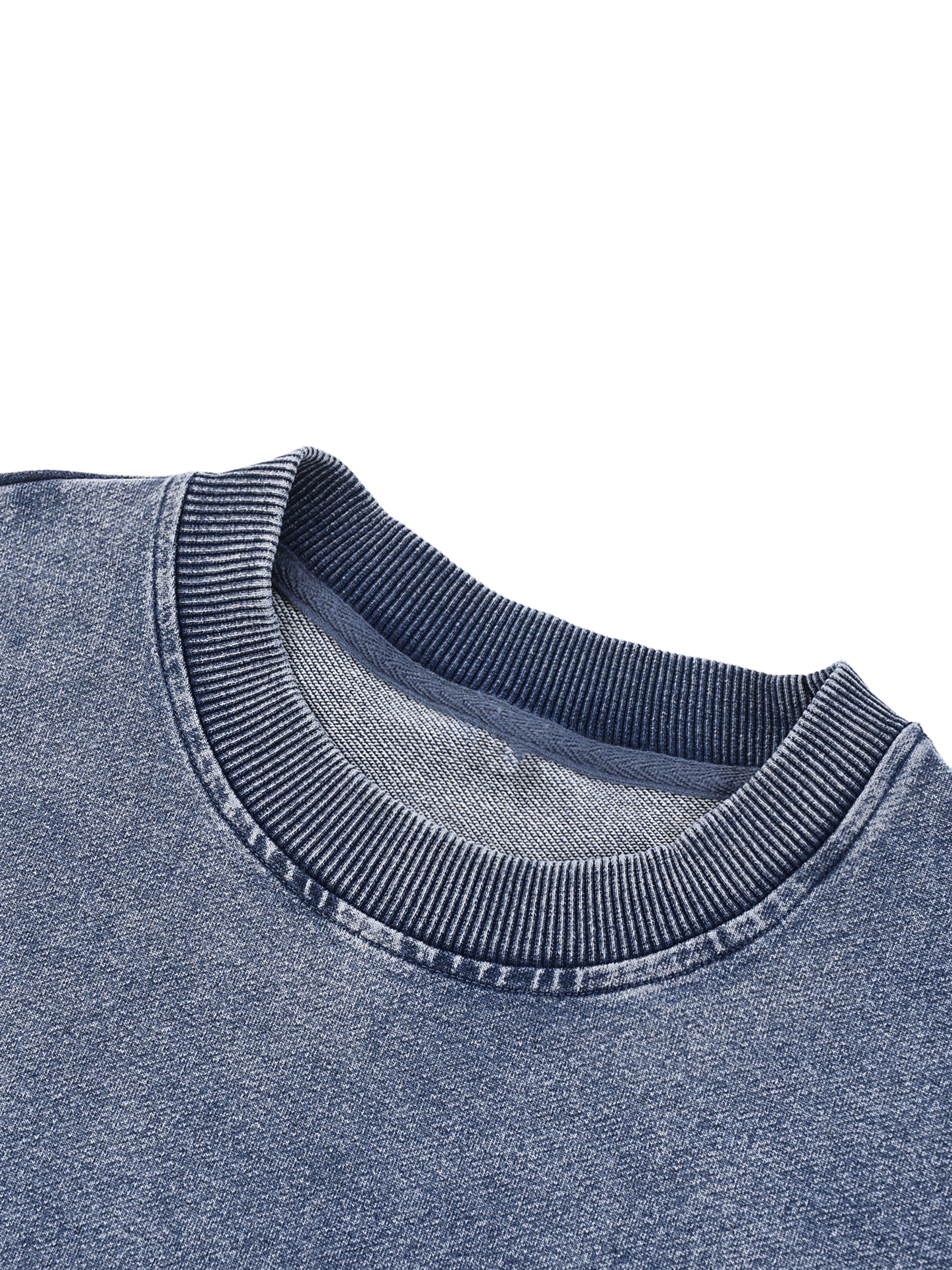 Ghost-Denim Sweatshirt • 380 GSM (11.2 oz)