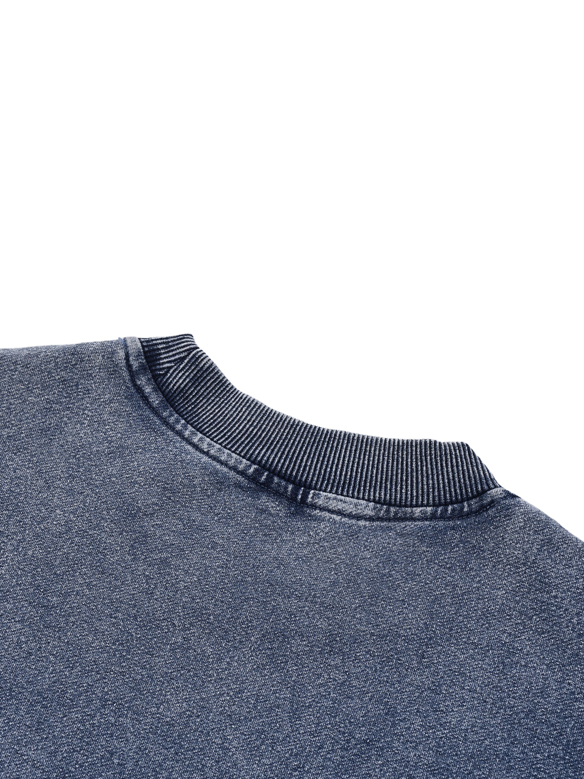 Ghost-Denim Sweatshirt • 380 GSM (11.2 oz)