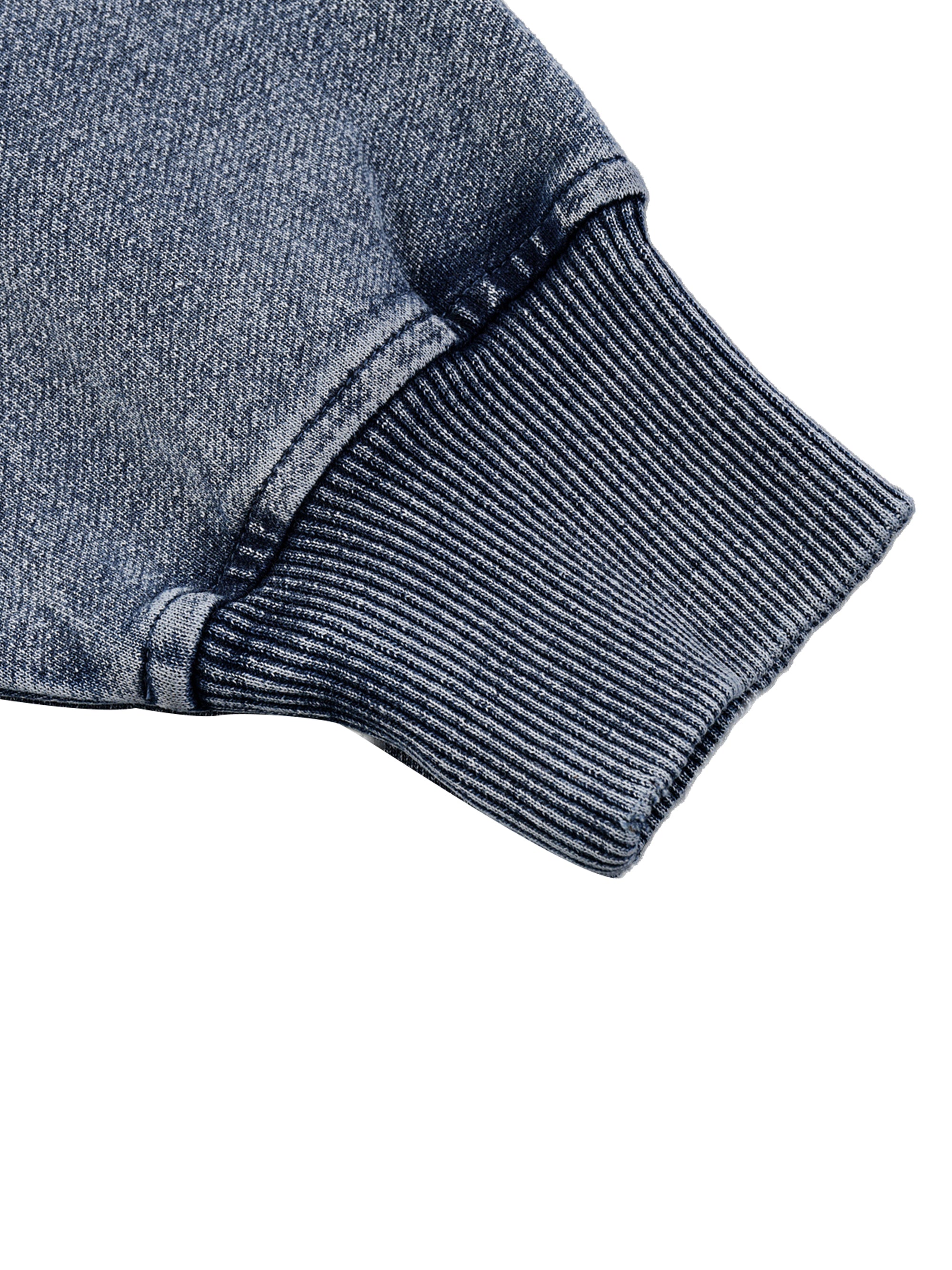 Ghost-Denim Sweatshirt • 380 GSM (11.2 oz)