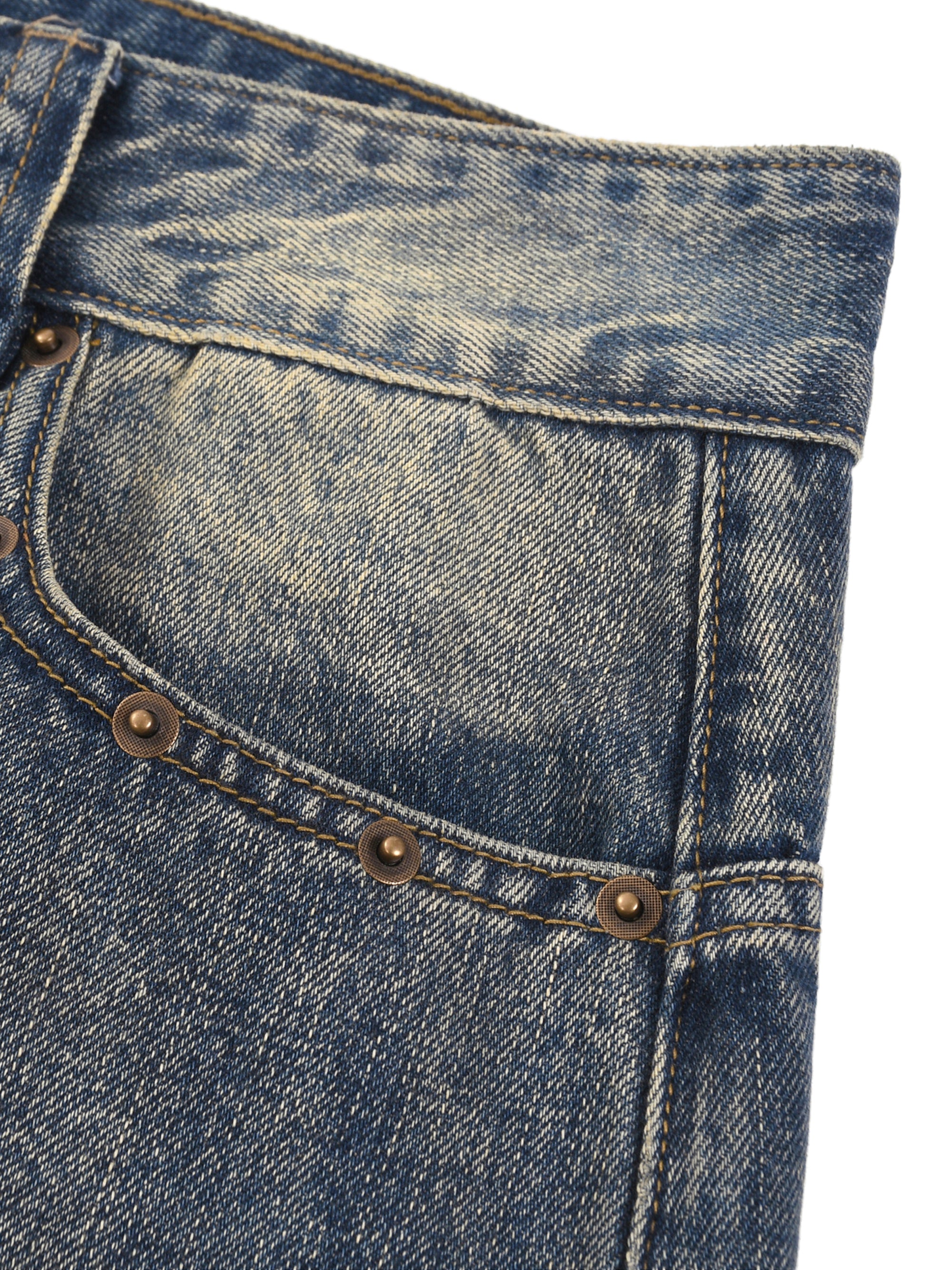 Vintage-Wash Denim Shorts • 385 GSM  (11.4 oz)