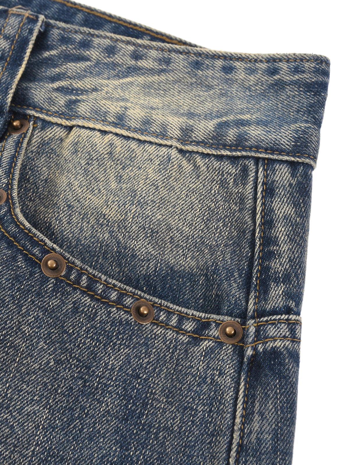 Vintage-Wash Denim Shorts • 385 GSM  (11.4 oz)