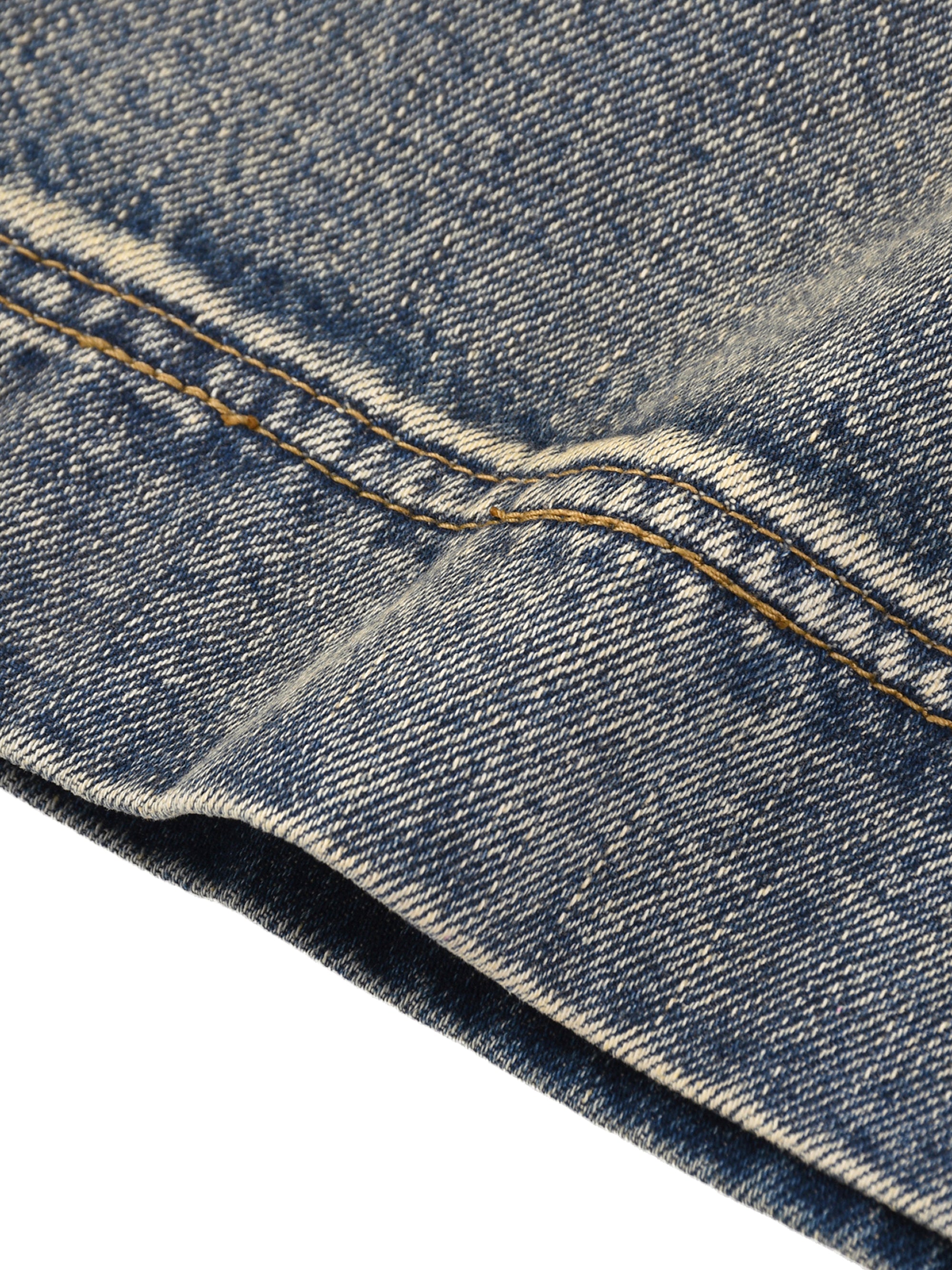 Vintage-Wash Denim Shorts • 385 GSM  (11.4 oz)