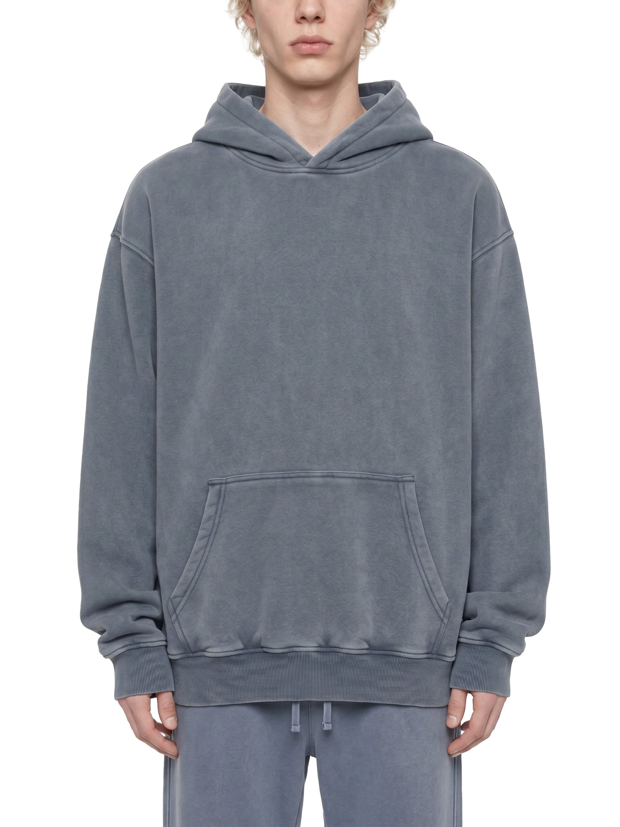 Ghost-Denim Hoodie • 355 GSM (10.5 oz)